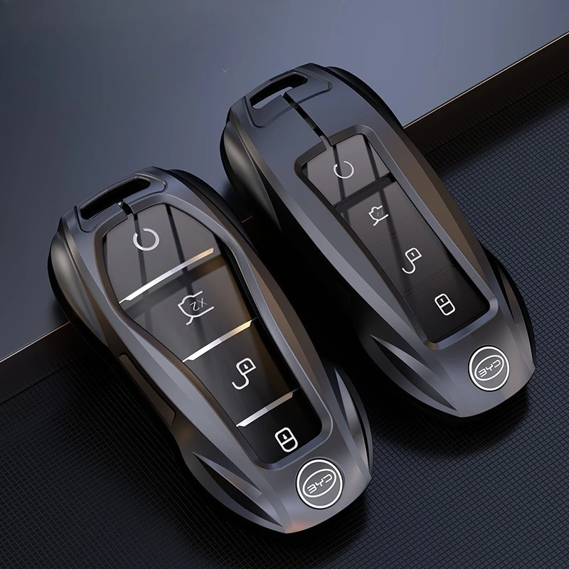 Premium Zinc Alloy Key Cover Case for BYD Han/Song Plus DMI/Qin Plus/Tang DM-i/Yuan Pro/Destroyer 05/E2 - Key Fob Shell
Premium Zinc Alloy Key Cover Case for BYD Han/Song Plus DMI/Qin Plus/Tang DM-i/Yuan Pro/Destroyer 05/E2 - Key Fob Shell
