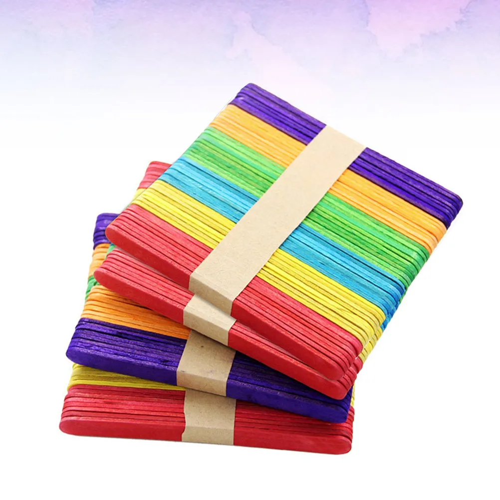 50Pcs Smooth Straight Wooden Craft Sticks Colored DIY Ice Pop Sticks for Creative Arts Counting Team Games Teachers Students
50Pcs Smooth Straight Wooden Craft Sticks Colored DIY Ice Pop Sticks for Creative Arts Counting Team Games Teachers Students