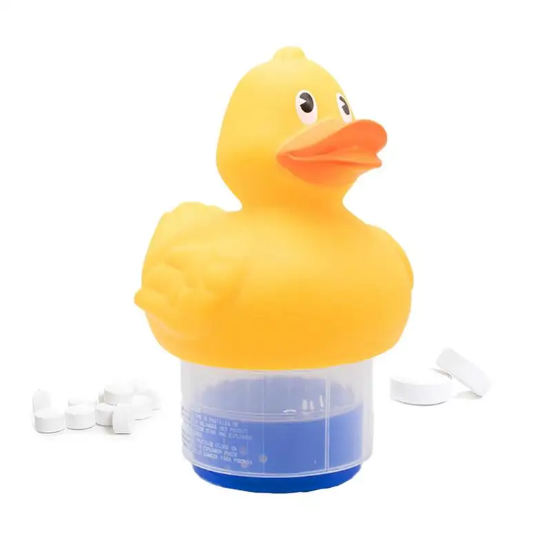 Pool Tablet Floater Adjustable Floating Dispenser Duck Shape Tablet Holder For Small And Large Tub
Pool Tablet Floater Adjustable Floating Dispenser Duck Shape Tablet Holder For Small And Large Tub