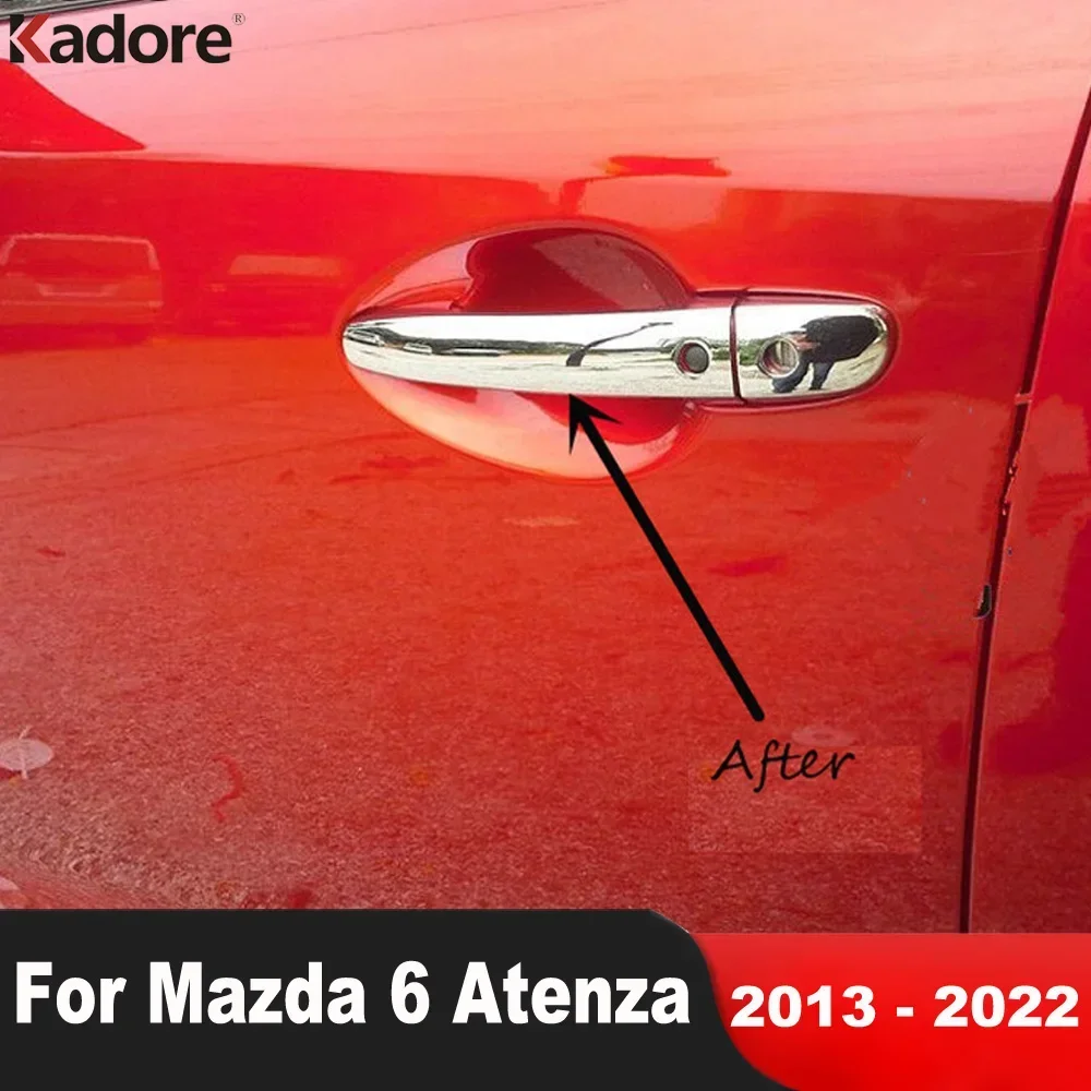 Накладка на дверную ручку для Mazda 6 Mazda6 Atenza Sedan 2013-2016 2017 2018 2019 2020 2021 2022 хромированные внешние аксессуары автомобиля
Накладка на дверную ручку для Mazda 6 Mazda6 Atenza Sedan 2013-2016 2017 2018 2019 2020 2021 2022 хромированные внешние аксессуары автомобиля