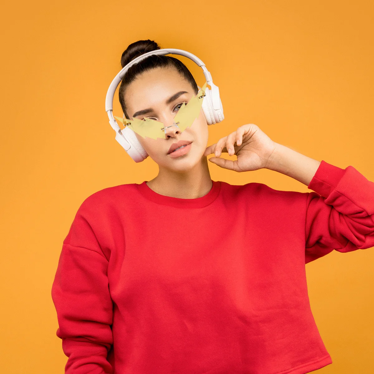 1Pcs Sunglasses Halloween Modeling Party Glasses Decoration Outdoor Festival Photo Prop Eyewear 
1Pcs Sunglasses Halloween Modeling Party Glasses Decoration Outdoor Festival Photo Prop Eyewear