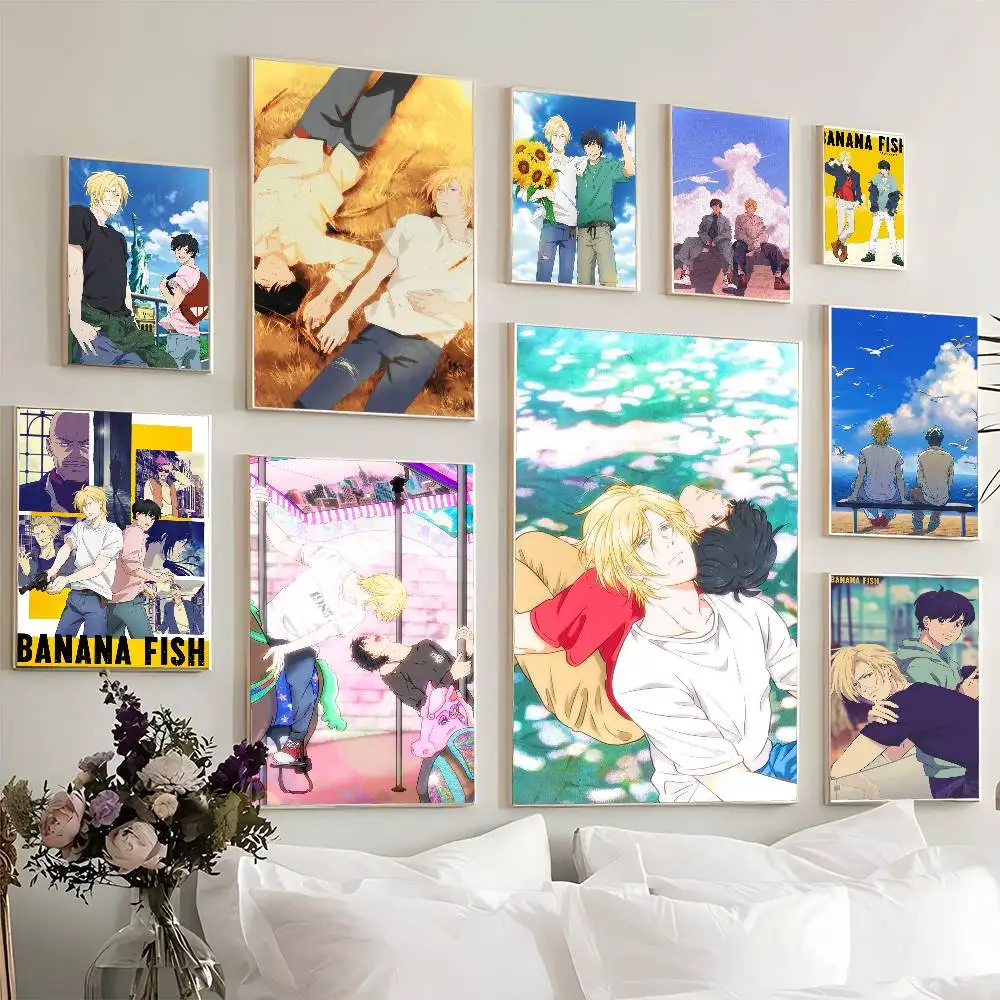 Классические винтажные постеры с изображением аниме-игр BANANA FISH, HD качество, настенный декор, ретро-постеры для украшения дома и комнаты
Классические винтажные постеры с изображением аниме-игр BANANA FISH, HD качество, настенный декор, ретро-постеры для украшения дома и комнаты