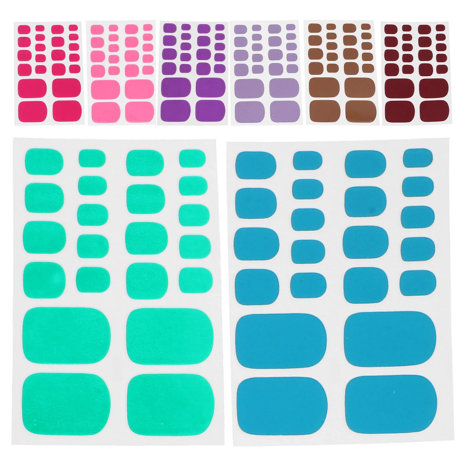 8 Sheets Nail Stickers Girl Toe DIY Accessory Woman Decor Roe Ornament Decoration
8 Sheets Nail Stickers Girl Toe DIY Accessory Woman Decor Roe Ornament Decoration