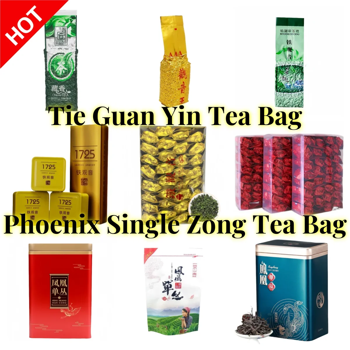 250g Chinese TieGuanYin Tea Set Plastic Bags Anxi Tikuanyin Oolong NO Packing Bag fragrant 1725 green Phoenix single fir china
250g Chinese TieGuanYin Tea Set Plastic Bags Anxi Tikuanyin Oolong NO Packing Bag fragrant 1725 green Phoenix single fir china