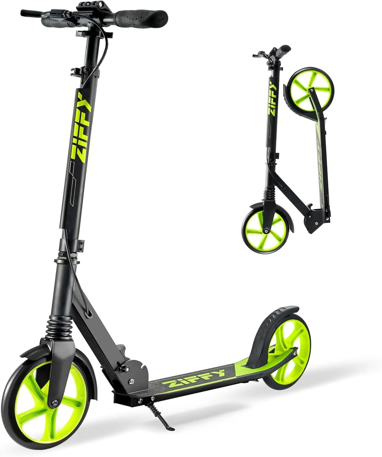 Foldable Kick Scooter for Kids Ages 6-12, Lightweight with Hand Brake, 4 Adjustable Heights, ABEC9 Bearings, Supports 220 lbs
Foldable Kick Scooter for Kids Ages 6-12, Lightweight with Hand Brake, 4 Adjustable Heights, ABEC9 Bearings, Supports 220 lbs