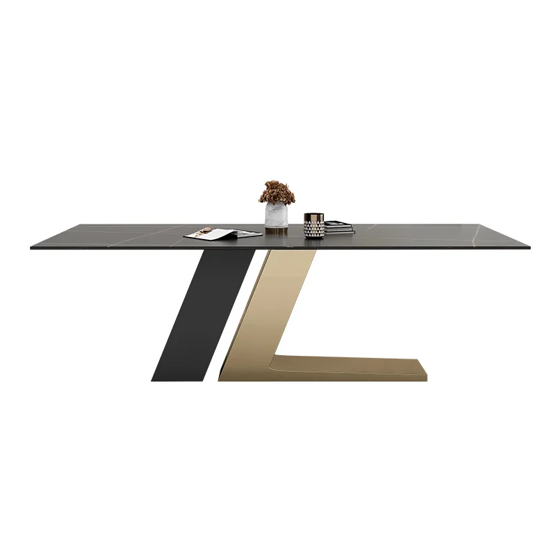 #Z Shape Simple Dining Tables Italian Marble Top And Stainless Leg Colorful Mesa
#Z Shape Simple Dining Tables Italian Marble Top And Stainless Leg Colorful Mesa