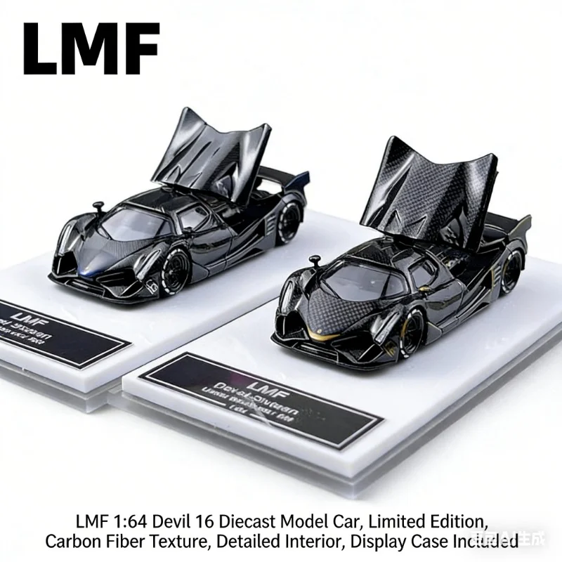 LMF 1:64 Модель автомобиля Demon Devel 16 из литого сплава, статическая имитационная модель — игрушка для мальчиков — коллекционная модель для взрослых
LMF 1:64 Модель автомобиля Demon Devel 16 из литого сплава, статическая имитационная модель — игрушка для мальчиков — коллекционная модель для взрослых