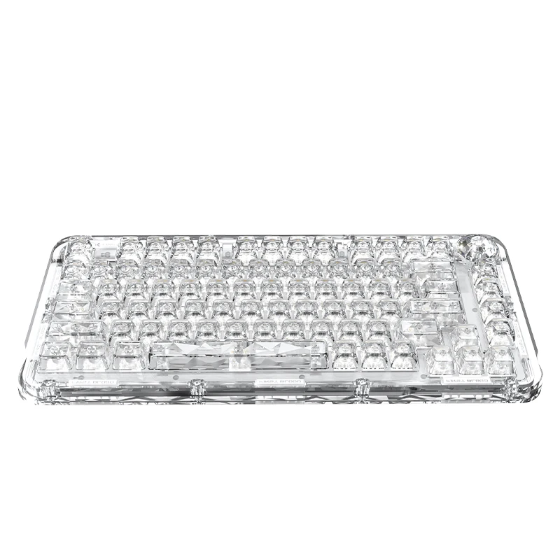 Ajazz B81 Transparent Tri- Mode Wireless Wired RGB Backlit Hot-swappable Office Mechanical Gaming Keyboard
Ajazz B81 Transparent Tri- Mode Wireless Wired RGB Backlit Hot-swappable Office Mechanical Gaming Keyboard