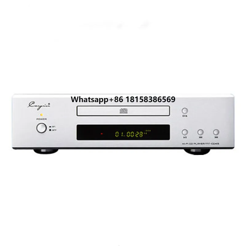 Ca-yin MT-CD45 CD Player CS4398 DAC Chip Optical Coaxial Digital Output CD Turntable Only RCA Analog Output
Ca-yin MT-CD45 CD Player CS4398 DAC Chip Optical Coaxial Digital Output CD Turntable Only RCA Analog Output