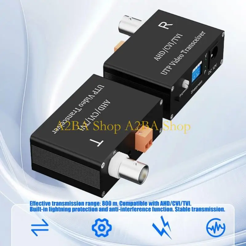 Экономичные передатчики «балун» на витой паре A2BA обеспечивают четкость видео на длинных кабелях
Экономичные передатчики «балун» на витой паре A2BA обеспечивают четкость видео на длинных кабелях