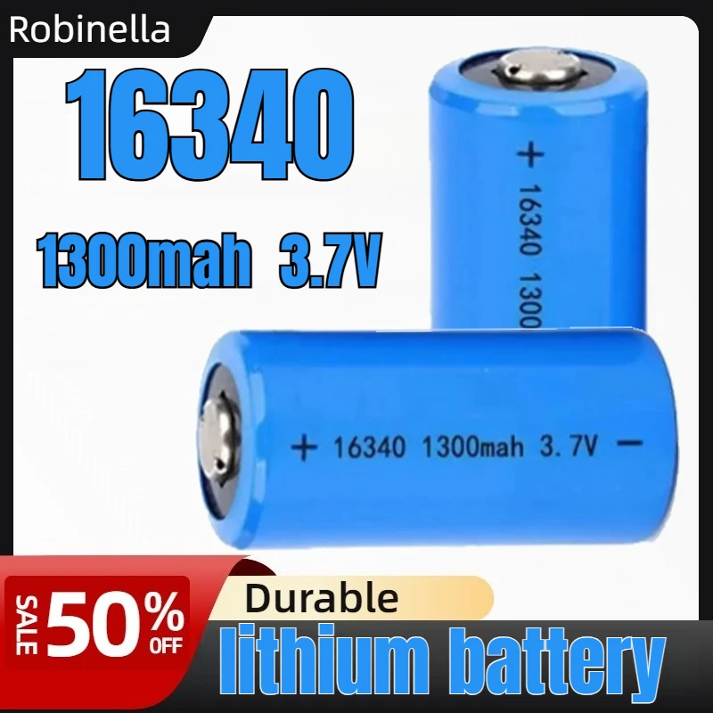 Military Grade 16340 1300mAh&14250 1200mahLi-ion Batteries for Tactical Equipment and Precision Instruments Rechargeable Battery
Military Grade 16340 1300mAh&14250 1200mahLi-ion Batteries for Tactical Equipment and Precision Instruments Rechargeable Battery
