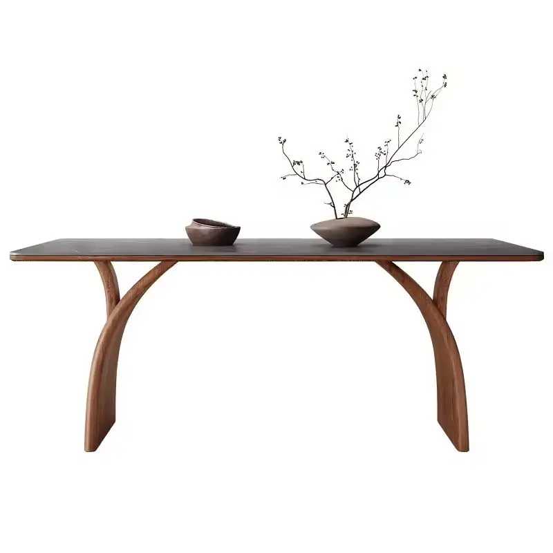 #Modern Minimalist Arc Solid Wood Legs Waterproof Matte Tabletop for Home Dining Room Kitchen Wood Dinning Table
#Modern Minimalist Arc Solid Wood Legs Waterproof Matte Tabletop for Home Dining Room Kitchen Wood Dinning Table