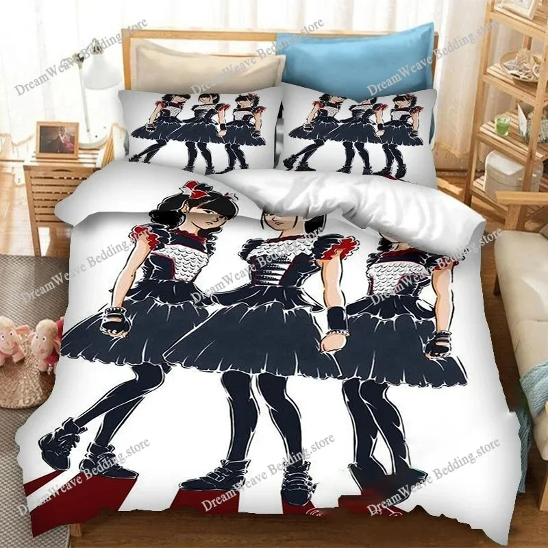 BABYMETAL Rock Band Sheets Quilt Covers Bedding Dormitory Sheets Bedding Set Soft Warm Bedding Set Home Textileextile741
BABYMETAL Rock Band Sheets Quilt Covers Bedding Dormitory Sheets Bedding Set Soft Warm Bedding Set Home Textileextile741