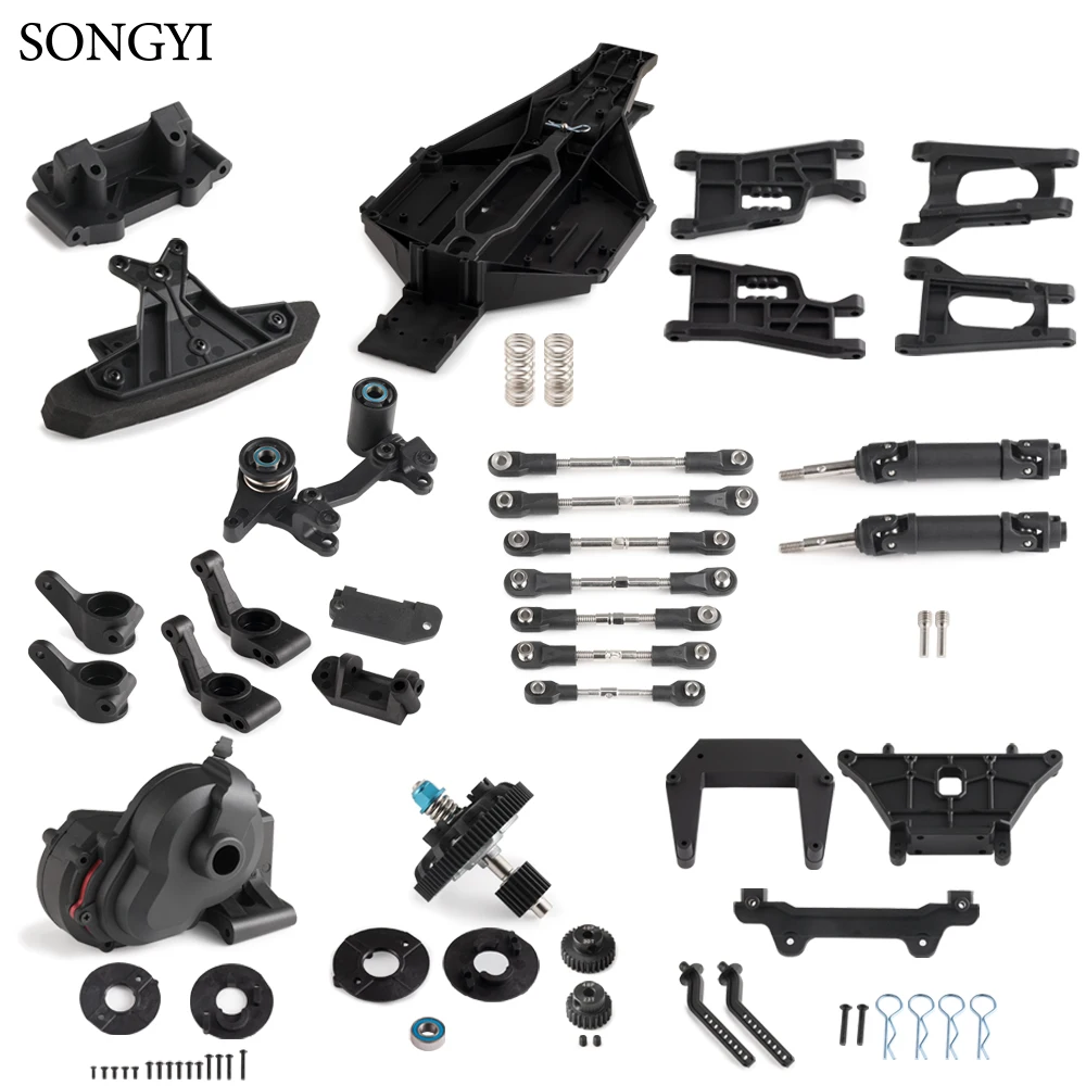Plastic Front Bumper Suspension A arm Driveshaft Gearbox Reduction Gear Shock Absorbers For 1/10 Traxxas Slash Upgrade Parts
Plastic Front Bumper Suspension A arm Driveshaft Gearbox Reduction Gear Shock Absorbers For 1/10 Traxxas Slash Upgrade Parts