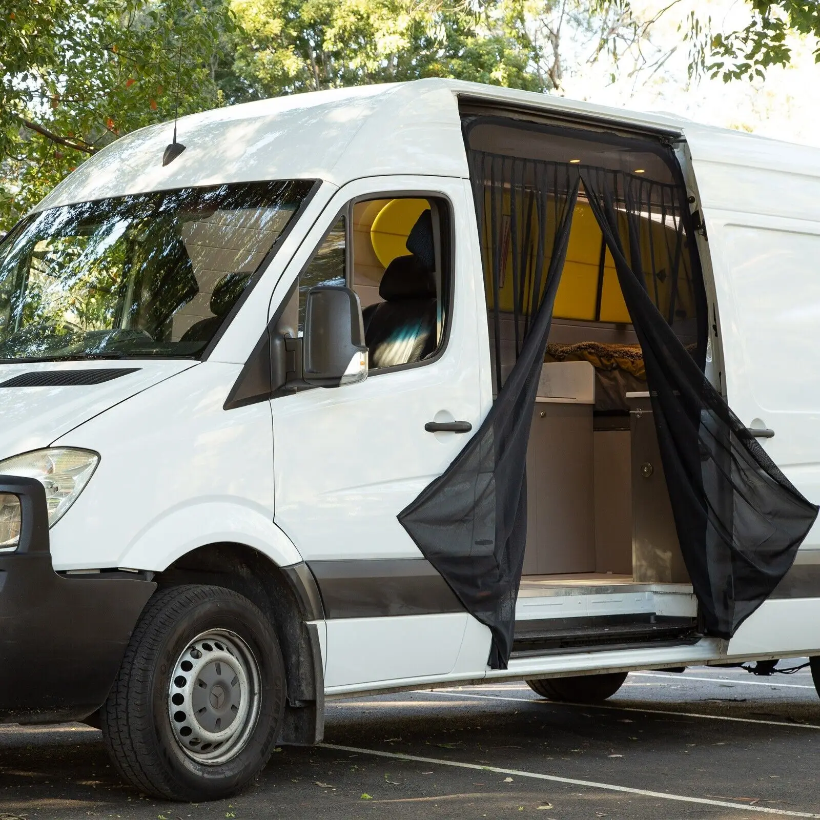 Экран Van Bug для Sprinter, Ford Transit, ProMaster и других Campervans, универсальная Магнитная Москитная сетка для автодомов, домов на колесах
Экран Van Bug для Sprinter, Ford Transit, ProMaster и других Campervans, универсальная Магнитная Москитная сетка для автодомов, домов на колесах