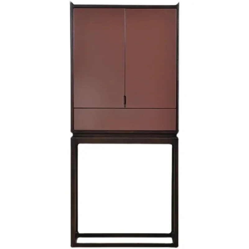 Chinese decorative chest cabinet solid wood storage side cabinet ash wood living room entrance wine cabinet53
Chinese decorative chest cabinet solid wood storage side cabinet ash wood living room entrance wine cabinet53