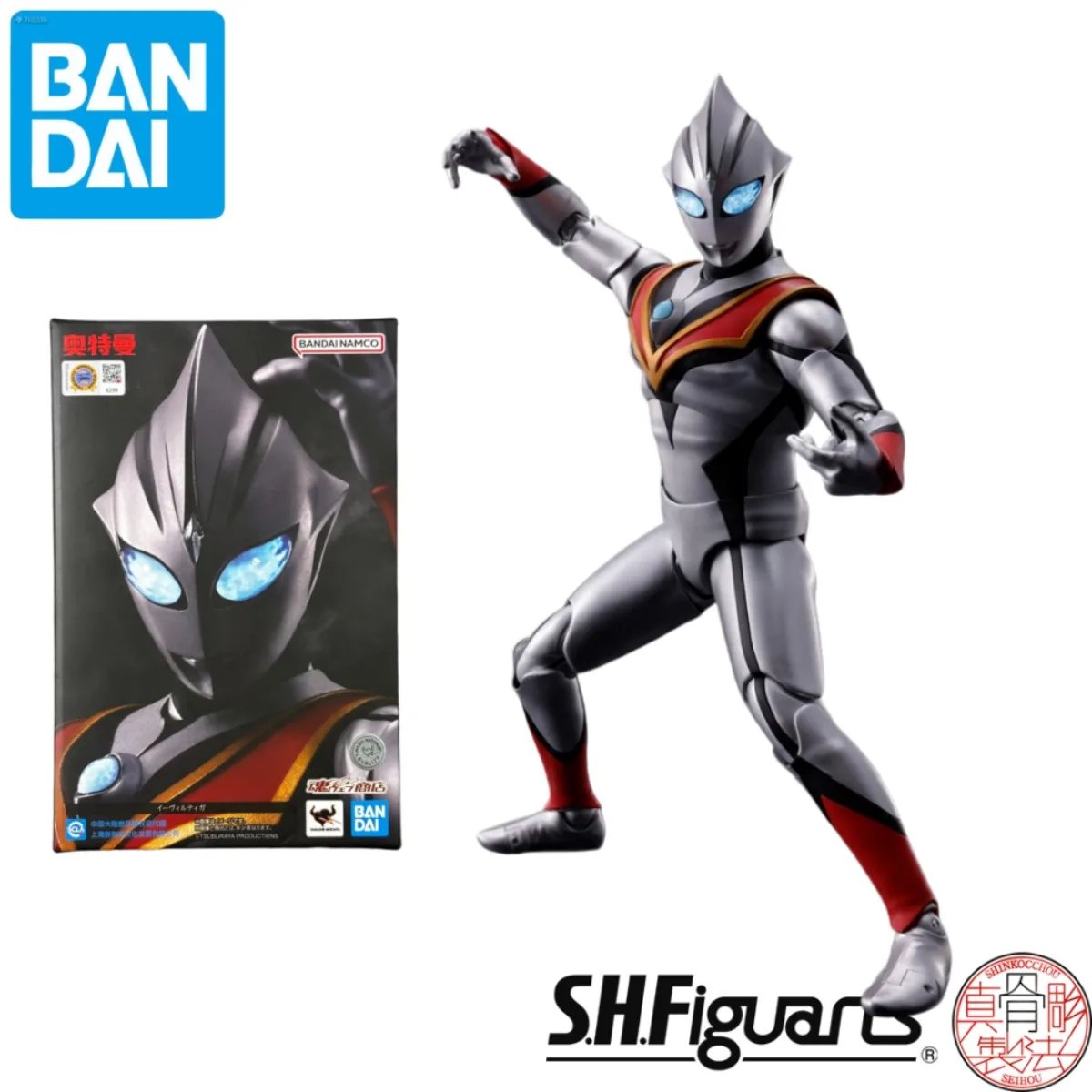 BANDAI S.H.Figuarts SHINKOCCHOU SEIHOU From Evil Tiga Tokusatsu Action Figure Includes Interchangeable Parts All Ages
BANDAI S.H.Figuarts SHINKOCCHOU SEIHOU From Evil Tiga Tokusatsu Action Figure Includes Interchangeable Parts All Ages