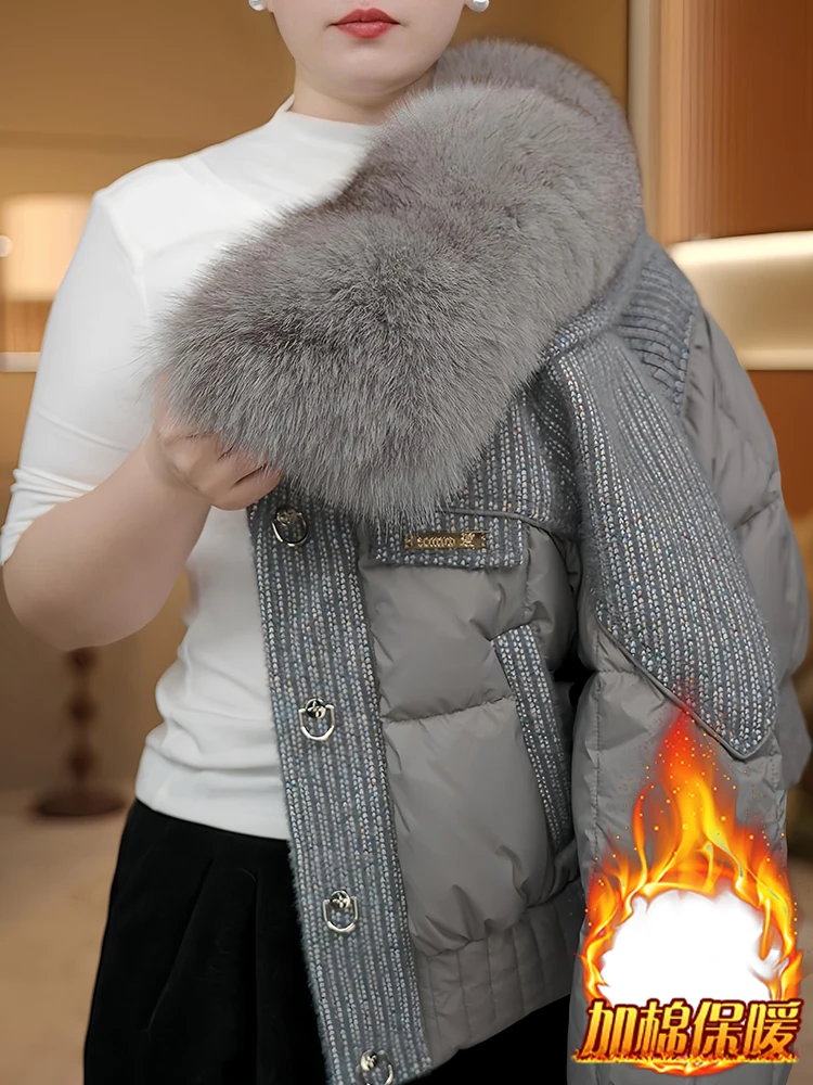 Женская утепленная хлопковая куртка класса люкс, повседневная, зимняя, новая модная верхняя одежда, не объемная, в корейском стиле, длинная
Женская утепленная хлопковая куртка класса люкс, повседневная, зимняя, новая модная верхняя одежда, не объемная, в корейском стиле, длинная