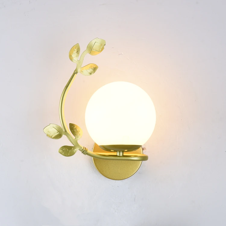 Nordic Wall Lamp Bedroom Living Room Modern Bedroom Bedside Decorativegolden Lighting Led Glass Wall Light E27 Bulb
Nordic Wall Lamp Bedroom Living Room Modern Bedroom Bedside Decorativegolden Lighting Led Glass Wall Light E27 Bulb
