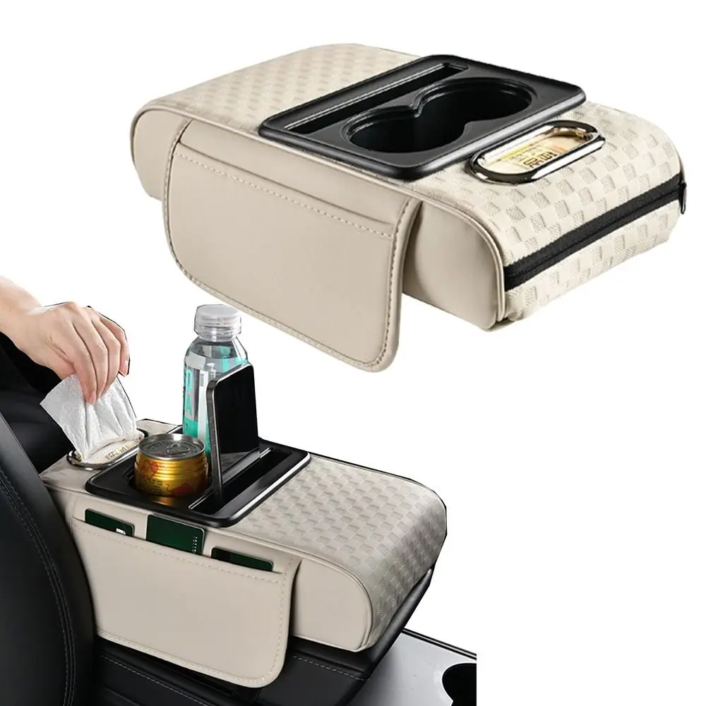 Nappa Leather Center Console Armrest Cushion Tissue Box Thicken Car Elbow Support Pad Phone Slot Comfortable Auto Armrest Cover
Nappa Leather Center Console Armrest Cushion Tissue Box Thicken Car Elbow Support Pad Phone Slot Comfortable Auto Armrest Cover