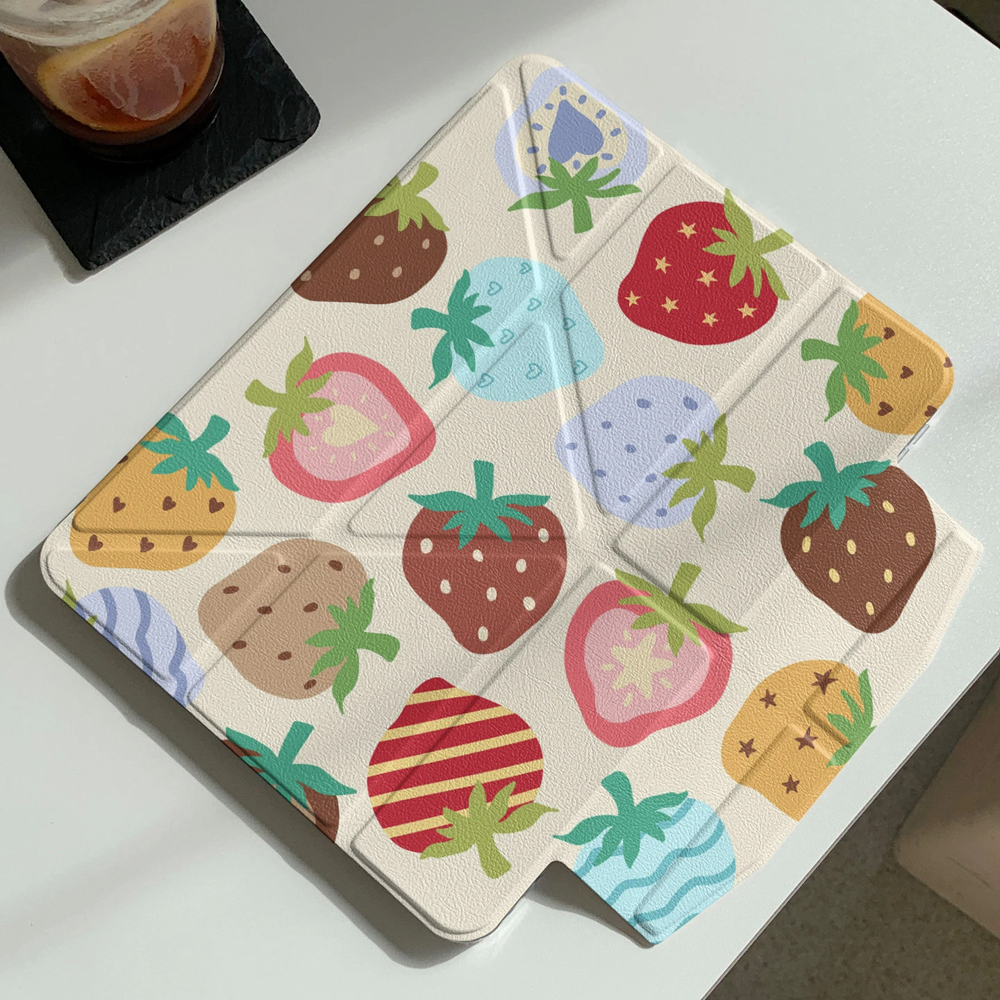 Cute Colorful Strawberry Table Case For iPad Pro 11 12.9 13 A16 M2 M3 M4 M5 Shell 8.3 9.7 10.2 5/6/7/8/9/10/11th Air 3 4 5 Cover
Cute Colorful Strawberry Table Case For iPad Pro 11 12.9 13 A16 M2 M3 M4 M5 Shell 8.3 9.7 10.2 5/6/7/8/9/10/11th Air 3 4 5 Cover