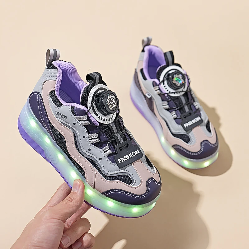 2025 Winter Boys' & Girls' Roller Sneakers: Kids' Wear-Resistant Invisible 4-Wheel Auto-Retractable Walking Shoes
2025 Winter Boys' & Girls' Roller Sneakers: Kids' Wear-Resistant Invisible 4-Wheel Auto-Retractable Walking Shoes