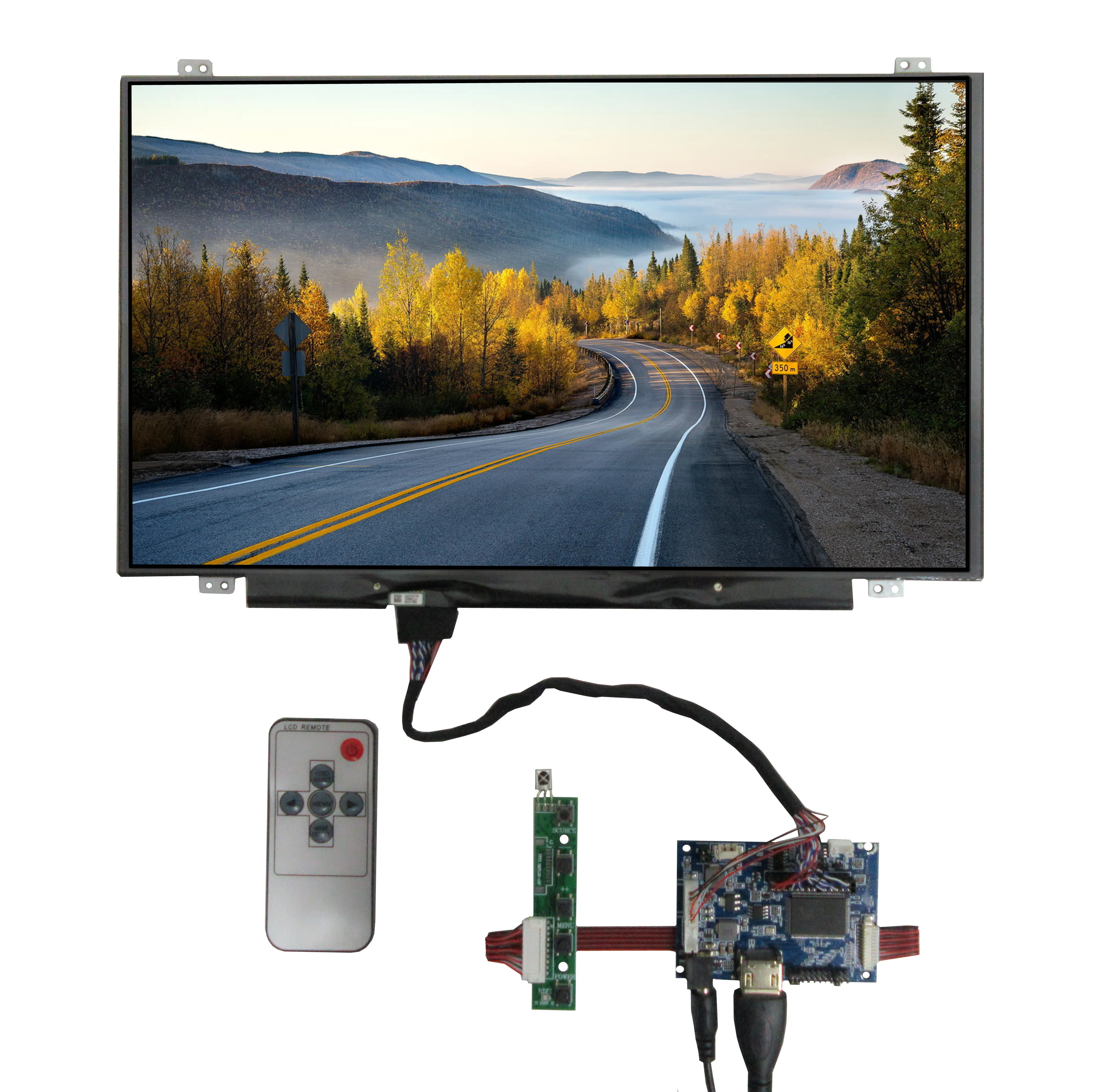 14 Inch 1600*900 Screen Display LCD Monitor With Control Driver Board For Computer Secondary Screen Raspberry Pi PC
14 Inch 1600*900 Screen Display LCD Monitor With Control Driver Board For Computer Secondary Screen Raspberry Pi PC