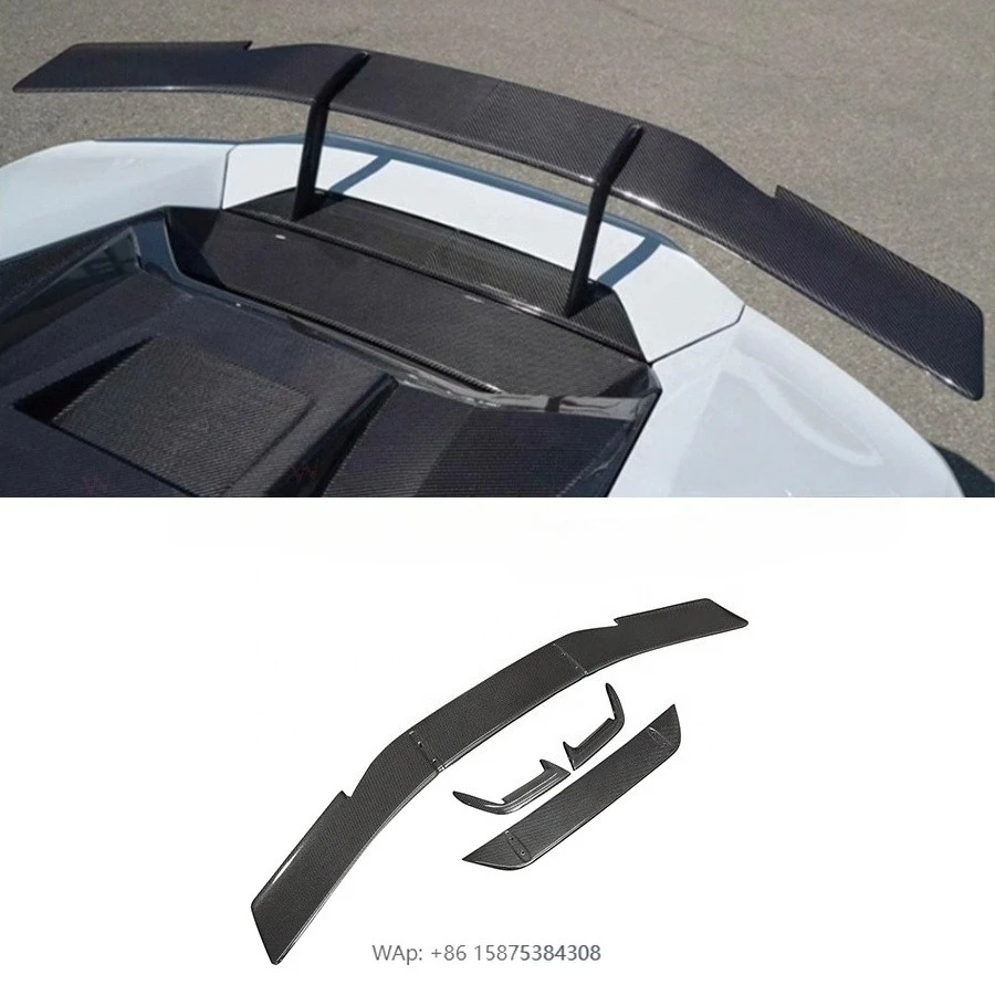N Style Dry Carbon Fiber GT Rear Wing Car Spoiler Tail Wing for Huracan LP610 LP580 EVO
N Style Dry Carbon Fiber GT Rear Wing Car Spoiler Tail Wing for Huracan LP610 LP580 EVO