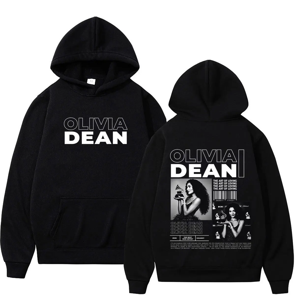 Olivia Dean Art of Loving Album Tour 2026 Graphic Hoodie Men Women Fashion Sweatshirt Long Sleeves Loose Casual Fleece Pullover
Olivia Dean Art of Loving Album Tour 2026 Graphic Hoodie Men Women Fashion Sweatshirt Long Sleeves Loose Casual Fleece Pullover