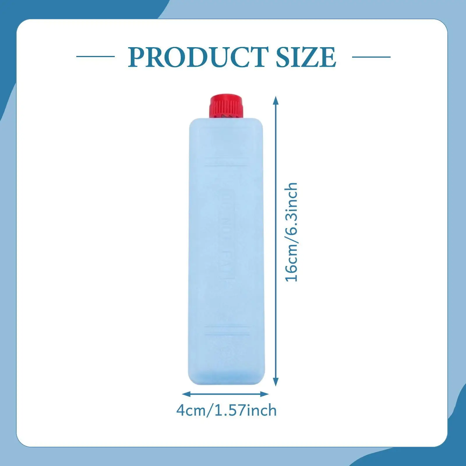 6x Ice Brick Pack Ice Cooler Blocks Sturdy for Cooler Bags Rectangular Portable Space Saving for Home Family Camping Outdoors
6x Ice Brick Pack Ice Cooler Blocks Sturdy for Cooler Bags Rectangular Portable Space Saving for Home Family Camping Outdoors
