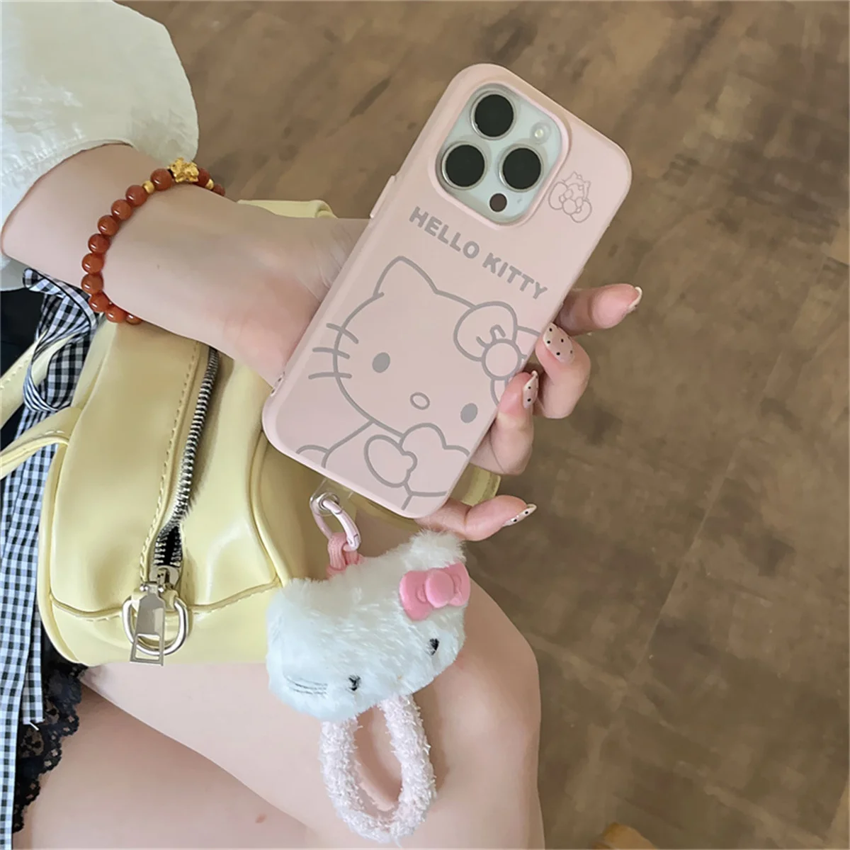 Fashion Cute Pink Line Hellokitty Phone Case For iPhone 17 16 15 Pro 14 Pro Max Cover with Hand Starp Silicone Cases Capa
Fashion Cute Pink Line Hellokitty Phone Case For iPhone 17 16 15 Pro 14 Pro Max Cover with Hand Starp Silicone Cases Capa