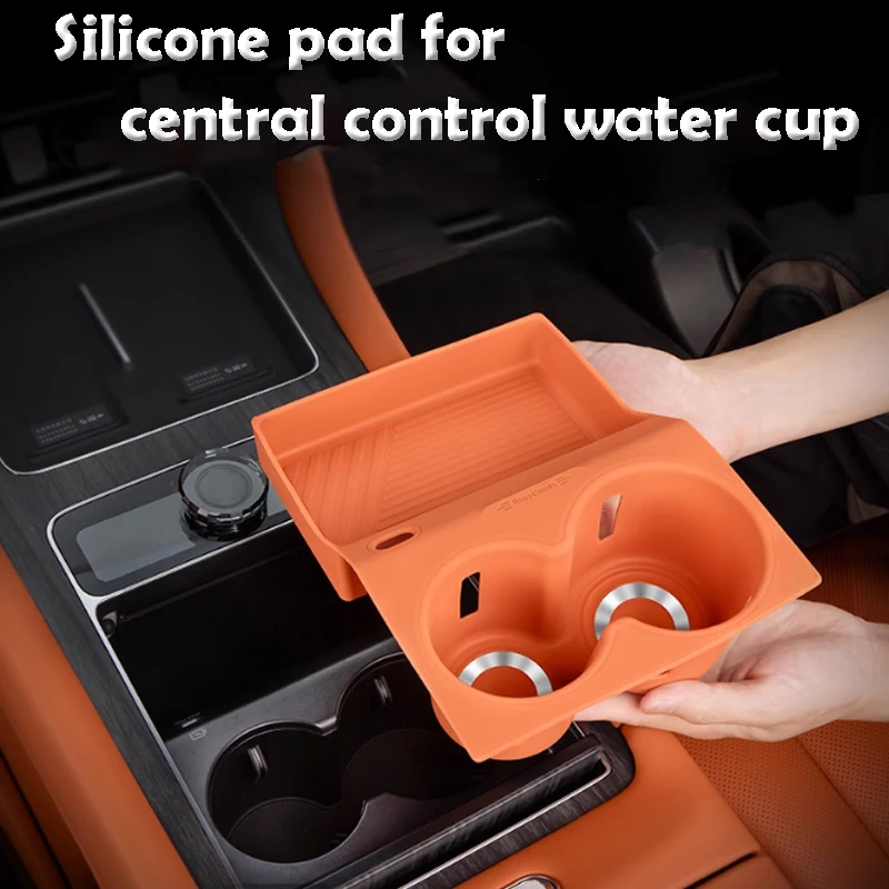 For AITO M9 2025 Silicone Pad for Central Control Cup Holder Integrated Car Accessories
For AITO M9 2025 Silicone Pad for Central Control Cup Holder Integrated Car Accessories