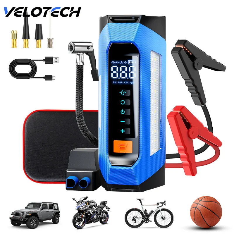 Car Battery Starter Charger Auto Emergency Jump Starter Device 12V Portable Battery Booster For Vehicles And Air Pump Electric
Car Battery Starter Charger Auto Emergency Jump Starter Device 12V Portable Battery Booster For Vehicles And Air Pump Electric