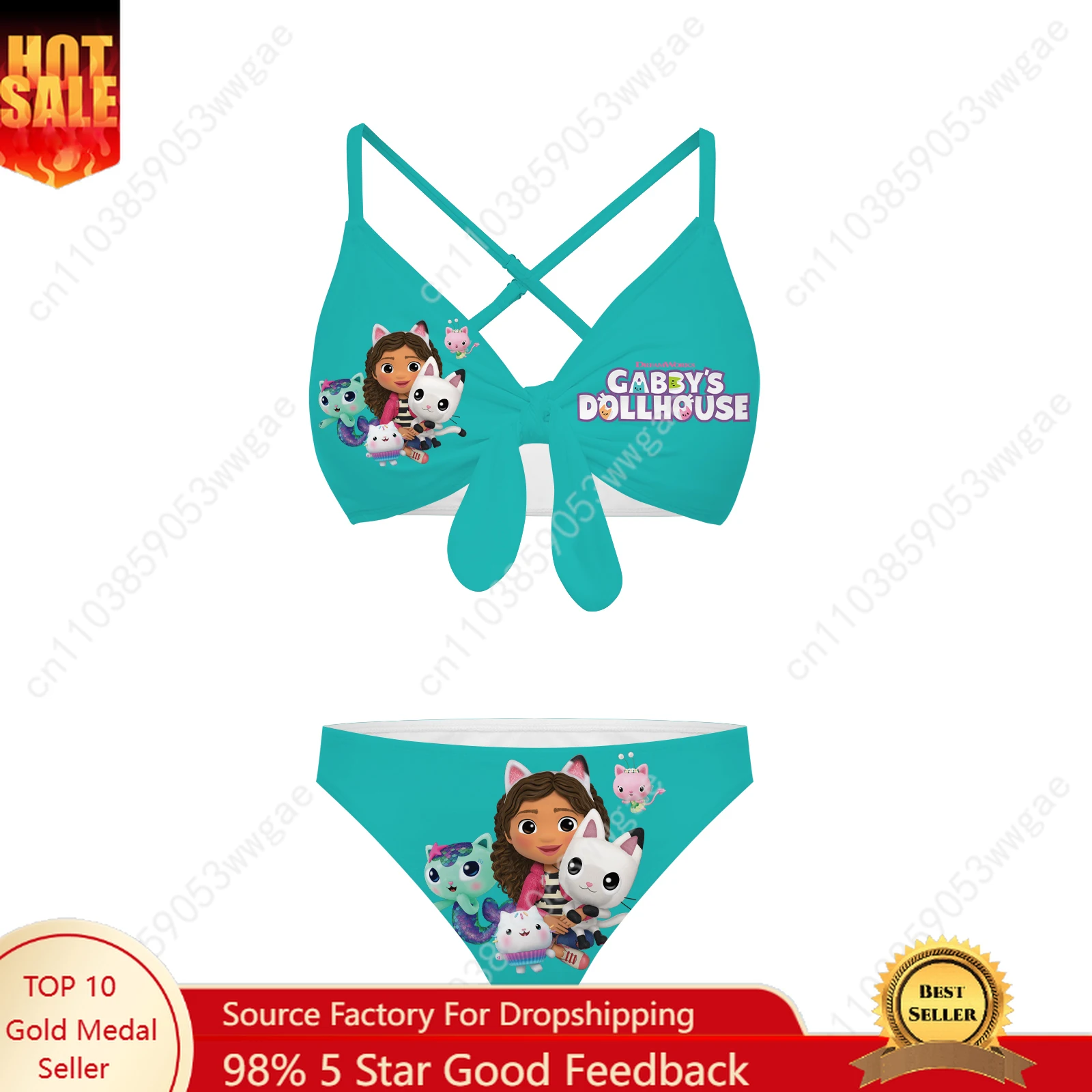Gabby's Dollhouse Bathing Suit Cross Strap Suspender Swimsuit Women Personalized Bikini Pool Beach Swimwear Customized Beachwear
Gabby's Dollhouse Bathing Suit Cross Strap Suspender Swimsuit Women Personalized Bikini Pool Beach Swimwear Customized Beachwear