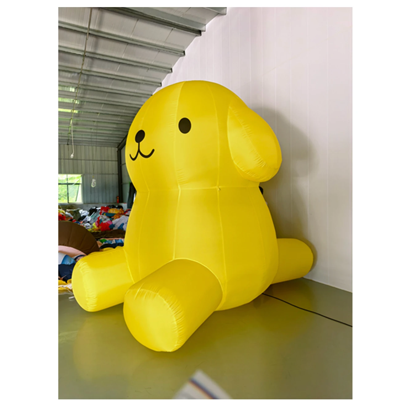 Giant Lying Yellow Cartoon Puppy Inflatable Mascot Model for Outdoor Exhibition, Mall & Event Decor
Giant Lying Yellow Cartoon Puppy Inflatable Mascot Model for Outdoor Exhibition, Mall & Event Decor