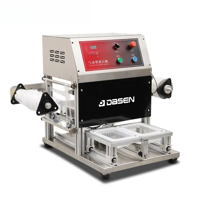 Fast Food Tray Sealer Machine Semi-automatic Pneumatic Sealing Packaging Machine Tray Film Sealing Machine
Fast Food Tray Sealer Machine Semi-automatic Pneumatic Sealing Packaging Machine Tray Film Sealing Machine