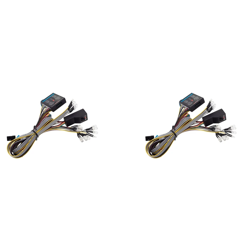 X18A-2X 1/8 1/10 RC Car 16 LED Light System Front&Rear Lamp Turn Signals Brake Lights For Tamiya HSP HPI AXIAL RC4WD Traxxas
X18A-2X 1/8 1/10 RC Car 16 LED Light System Front&Rear Lamp Turn Signals Brake Lights For Tamiya HSP HPI AXIAL RC4WD Traxxas