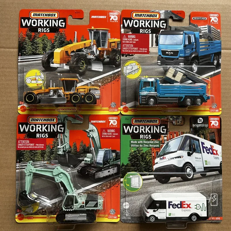 Mattel Matchbox Jcy27 Engineering Vehicle Series 1/64 Fire Engine Car Excavator Mixer Truck Collectible Car Diecast Vehicle Toys
Mattel Matchbox Jcy27 Engineering Vehicle Series 1/64 Fire Engine Car Excavator Mixer Truck Collectible Car Diecast Vehicle Toys