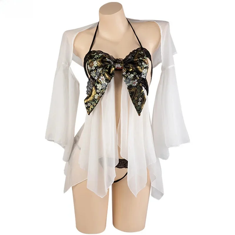 2025 Hot New Erotic Sexy Women Lace Bow Pajamas Nightgown Sexy Lingerie Temptation Outfits Erotic Costumes
2025 Hot New Erotic Sexy Women Lace Bow Pajamas Nightgown Sexy Lingerie Temptation Outfits Erotic Costumes