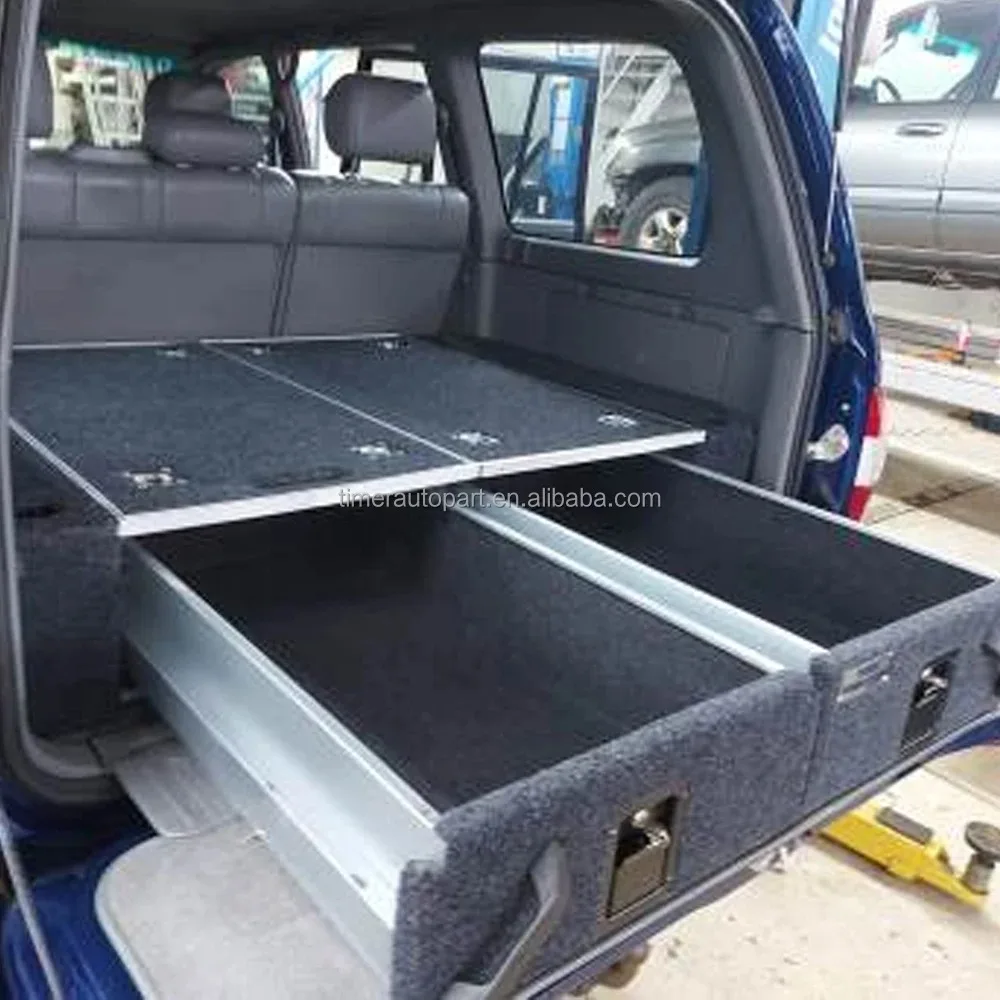 4x4 SUV Auto Part Double Sliding Roller Drawer for Camping Storage Left Top for Overland LC80/LC100/LC105/LC200 with Side Wings
4x4 SUV Auto Part Double Sliding Roller Drawer for Camping Storage Left Top for Overland LC80/LC100/LC105/LC200 with Side Wings