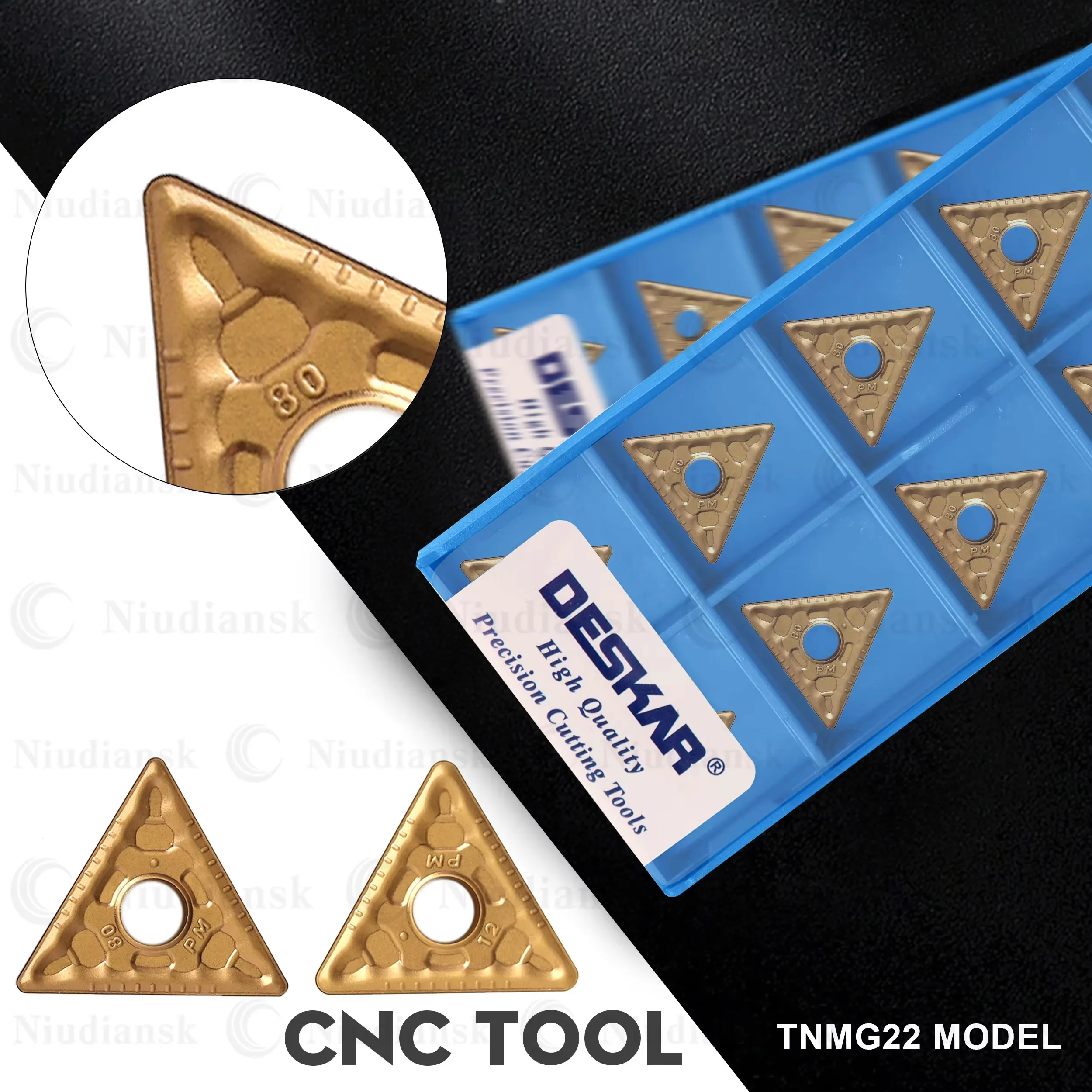 TNMG220408-PM LF9018 TNMG220412-PM LF9018 CNC Lathe Triangle Outer Circle Cutting Turning Tool Cutter For Processing Steel Parts
TNMG220408-PM LF9018 TNMG220412-PM LF9018 CNC Lathe Triangle Outer Circle Cutting Turning Tool Cutter For Processing Steel Parts