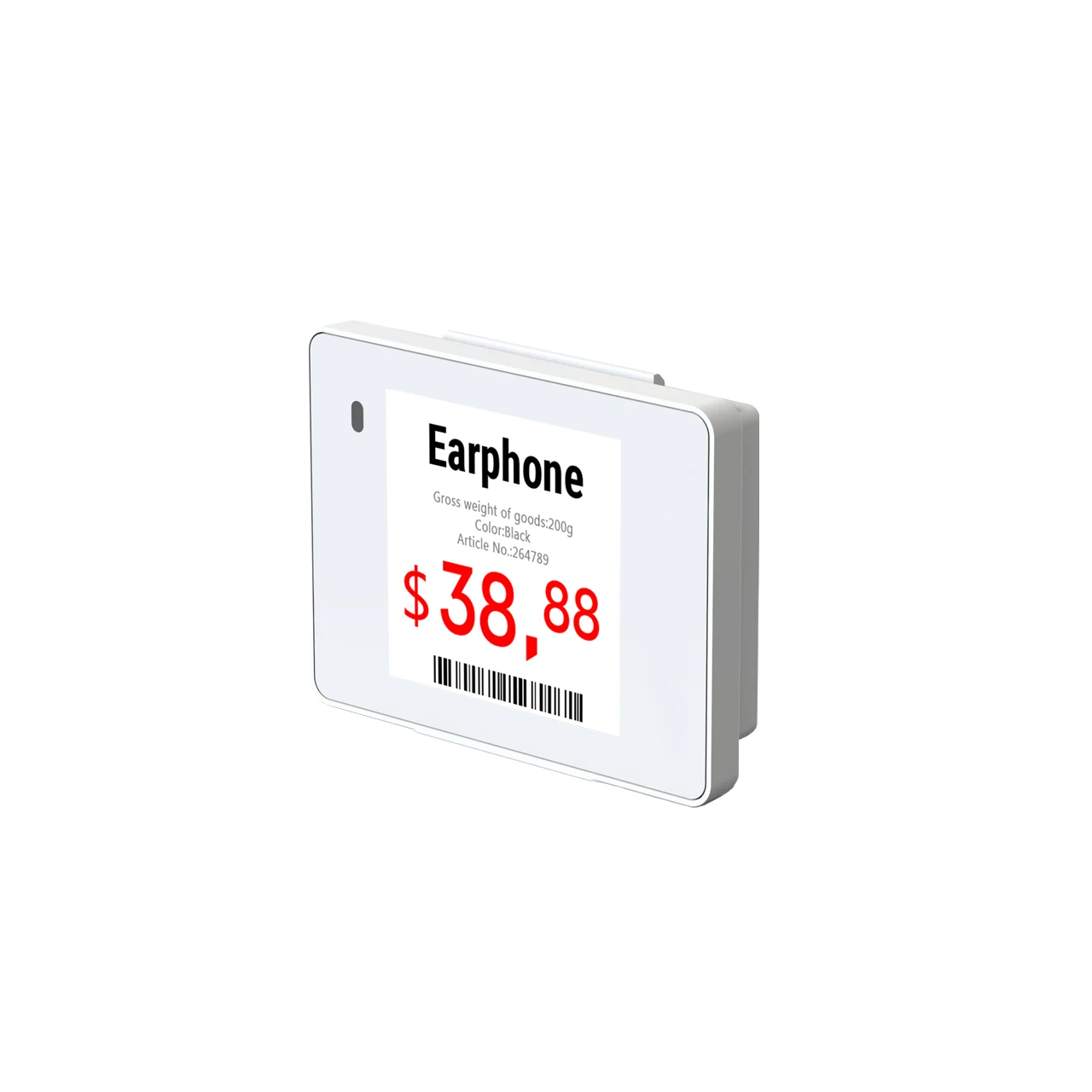 New Design 1.54 Inch BWR 3 Color ESL Price Label Slim ESL Tag Esl Digital Label for Pharmacy and Retail Stores
New Design 1.54 Inch BWR 3 Color ESL Price Label Slim ESL Tag Esl Digital Label for Pharmacy and Retail Stores