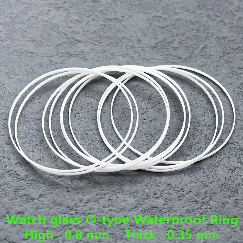 2/5 PCS Dia 25mm-34.5mm Glass Waterproof Ring High 0.8MM Thick 0.35MM Watch Glass O-Ring Watch Case Waterproof Gasket Ring
2/5 PCS Dia 25mm-34.5mm Glass Waterproof Ring High 0.8MM Thick 0.35MM Watch Glass O-Ring Watch Case Waterproof Gasket Ring