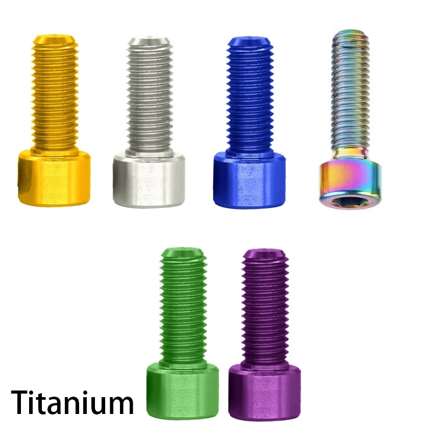 M5 M6 10-50mm Green Black Golden Grey Purple Blue Titanium Hexagon Hex Socket Cup Allen Head Bicycle Moter Screw Bolt
M5 M6 10-50mm Green Black Golden Grey Purple Blue Titanium Hexagon Hex Socket Cup Allen Head Bicycle Moter Screw Bolt
