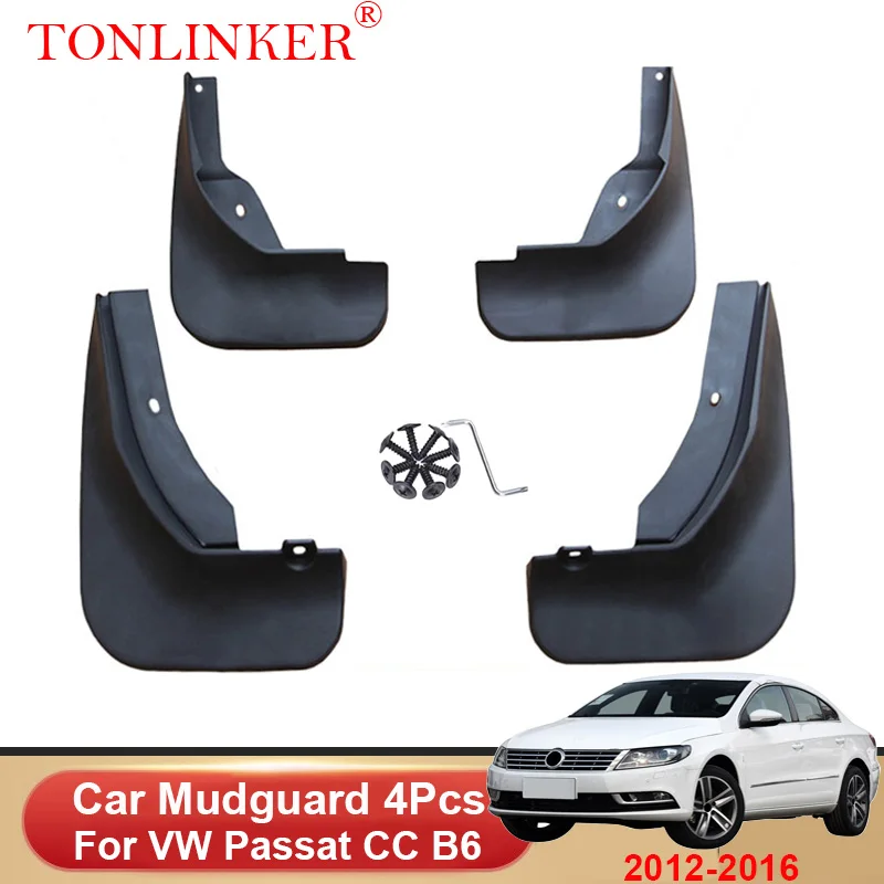 TONLINKER Car Mudguard For Volkswagen VW Passat CC B6 2008-2016 Mudguards Splash Guards Fender Mudflaps 4Pcs Accessories
TONLINKER Car Mudguard For Volkswagen VW Passat CC B6 2008-2016 Mudguards Splash Guards Fender Mudflaps 4Pcs Accessories
