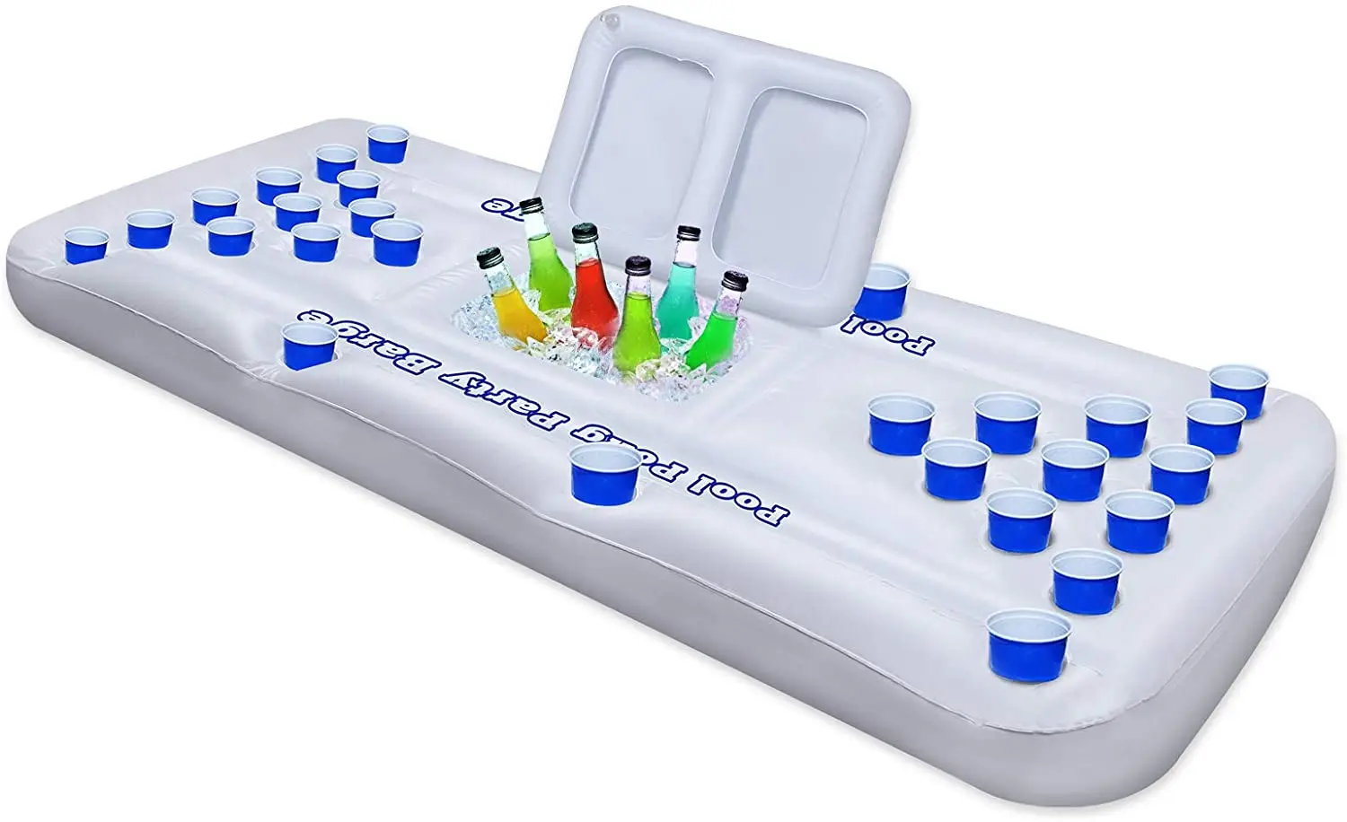 Floating Inflatable Pong Pool Party Barge, Outdoor Pong Table Float for Adults Soft Drink Games With Color White
Floating Inflatable Pong Pool Party Barge, Outdoor Pong Table Float for Adults Soft Drink Games With Color White