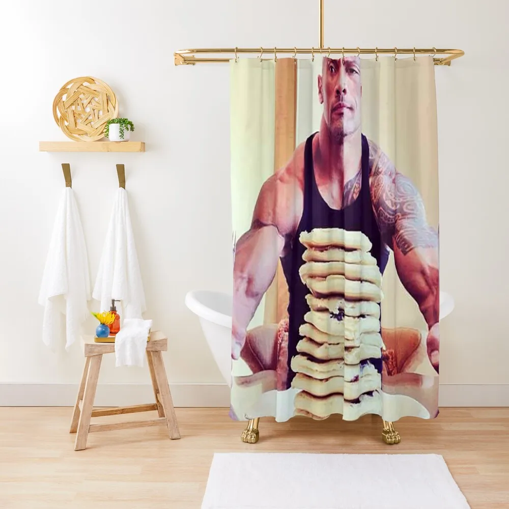 Dwayne The Rock Johnson Eating Blueberry Pancakes Shower Curtain Modern Showers For Bathroom Cute Shower Curtain
Dwayne The Rock Johnson Eating Blueberry Pancakes Shower Curtain Modern Showers For Bathroom Cute Shower Curtain