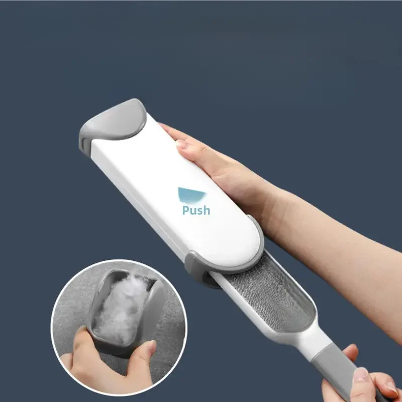 With its innovative double - sided polyester brush design, it uses electrostatic adsorption to grab lint, hair, and dust in one smooth push - pull motion. No more messy hand - washing—simply reverse the brush direction for self - cleaning convenience. Wh
With its innovative double - sided polyester brush design, it uses electrostatic adsorption to grab lint, hair, and dust in one smooth push - pull motion. No more messy hand - washing—simply reverse the brush direction for self - cleaning convenience. Wh