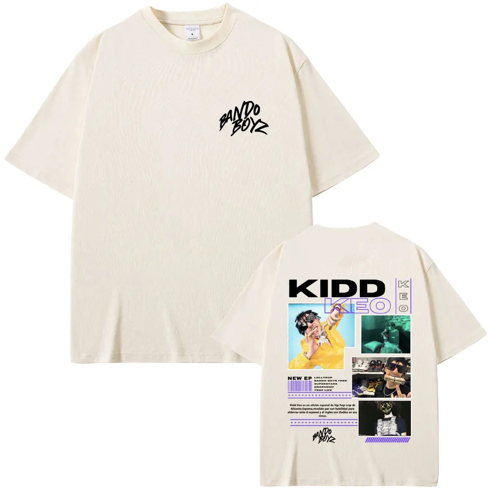 Rapper Kidd Keo Graphic Print T-shirts Men Women Fashion Hip Hop Oversized T-shirt Men's Summer O-collar Pure Cotton T Shirts
Rapper Kidd Keo Graphic Print T-shirts Men Women Fashion Hip Hop Oversized T-shirt Men's Summer O-collar Pure Cotton T Shirts