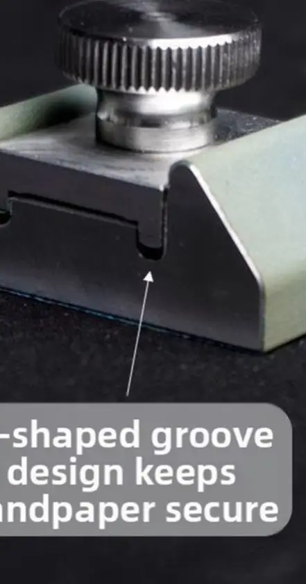 Aluminum Sandpaper Holder For DIY: Multi-Angle Polishing Tool For Models Aluminum Sandpaper Holder For DIY: Multi-Angle Polishin
Aluminum Sandpaper Holder For DIY: Multi-Angle Polishing Tool For Models Aluminum Sandpaper Holder For DIY: Multi-Angle Polishin